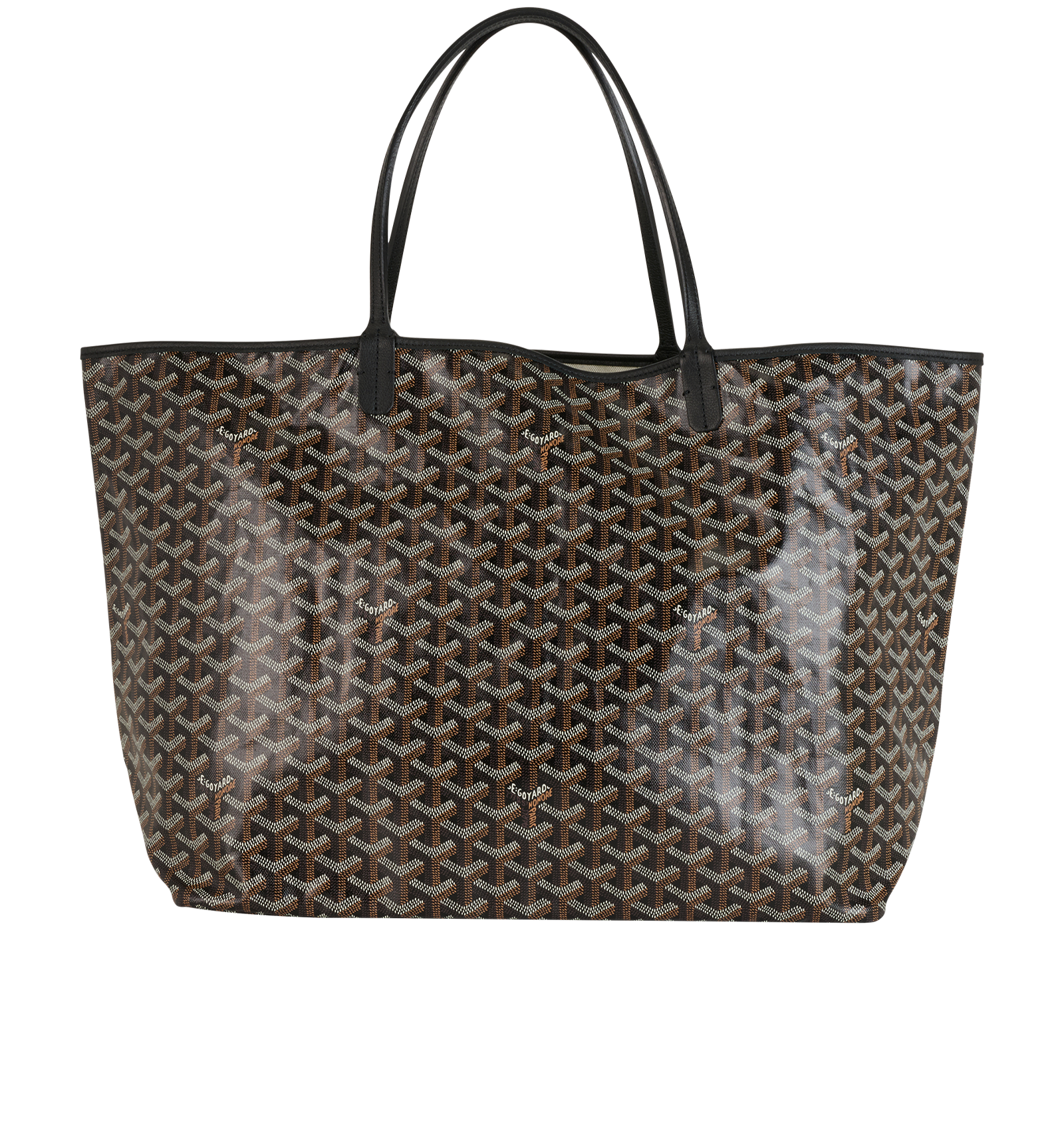 Saint Louis GM, &pound;1,900, Handbags, Black/Brown, Canvas, Back view